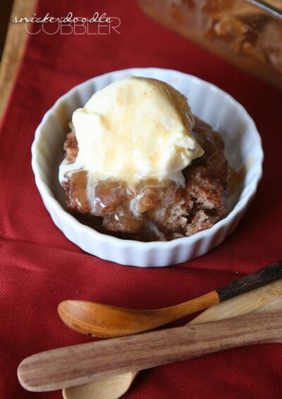 snickerdoodle cobbler