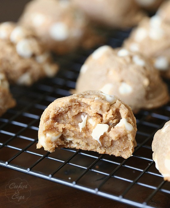 Super Soft White Chip Peanut Butter Cookies
