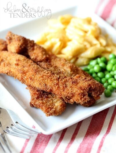 chicken and stuffing tenders