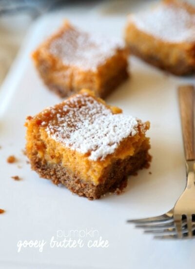 pumpkin gooey butter cake