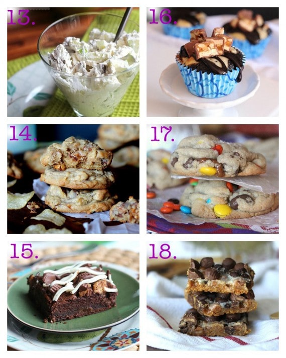 Leftover Candy Ideas - Cookies and Cups