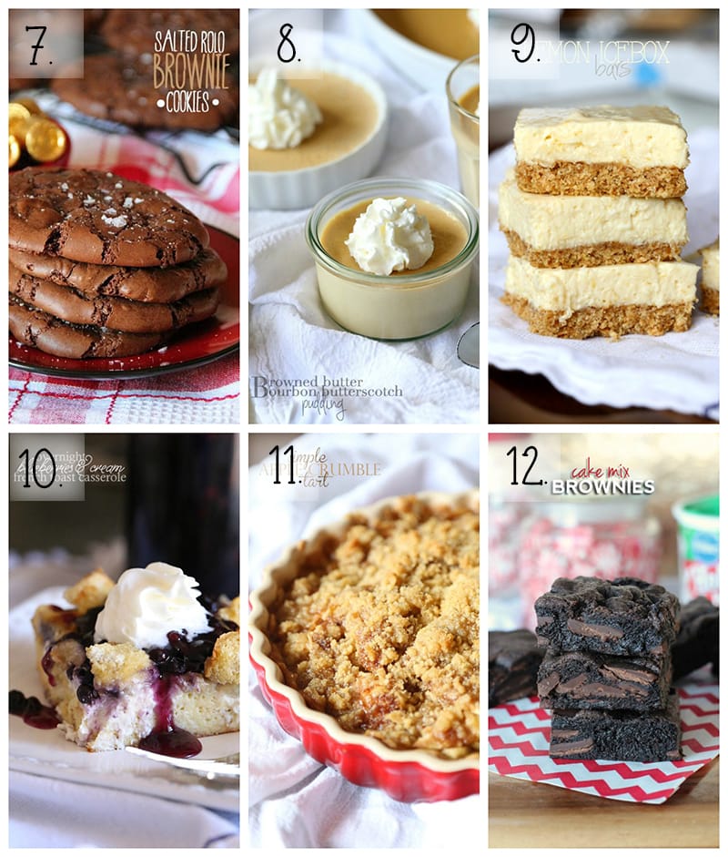 Potluck Desserts - Cookies and Cups