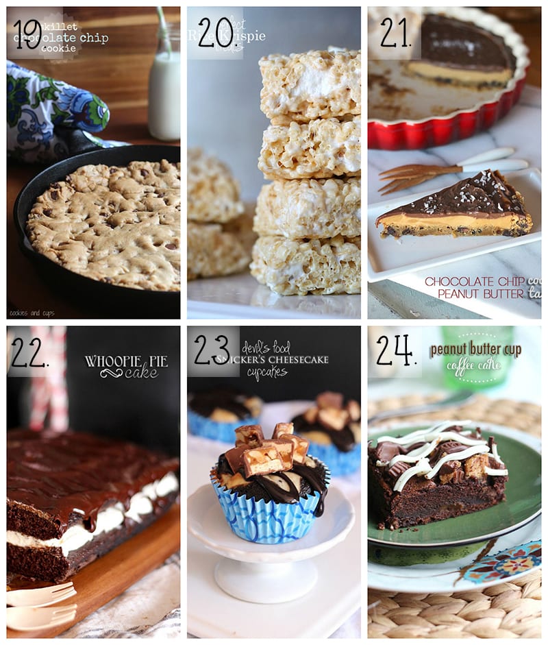 Potluck Desserts - Cookies and Cups