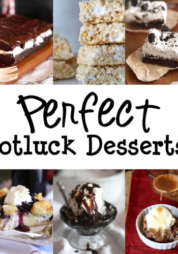 A fun round up of easy and crowd pleasing desserts, perfect for your next get-together!