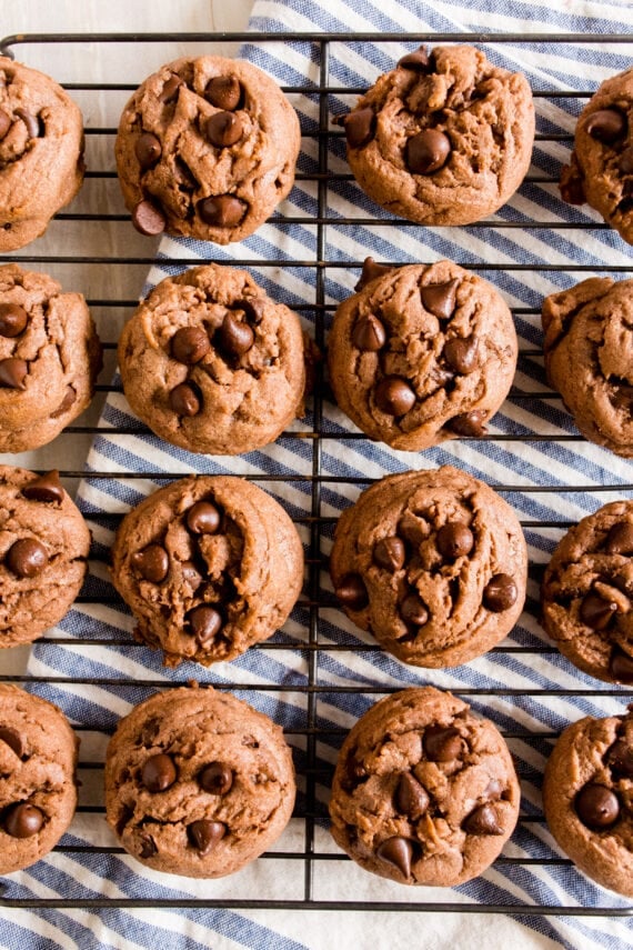 Soft Double Chocolate Pudding Cookies Recipe