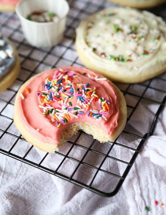 Love this recipe for Cream Cheese Sugar Cookies.. they stay so soft!