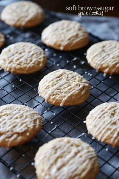 soft brown sugar spice cookies