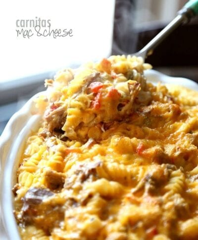 carnitas mac and cheese