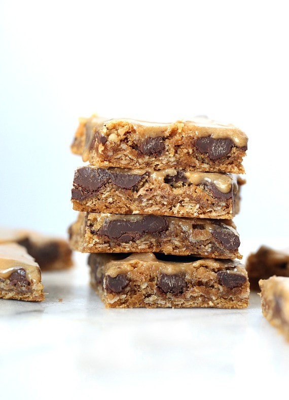 Image of Peanut Butter Chocolate Chip Oat Squares