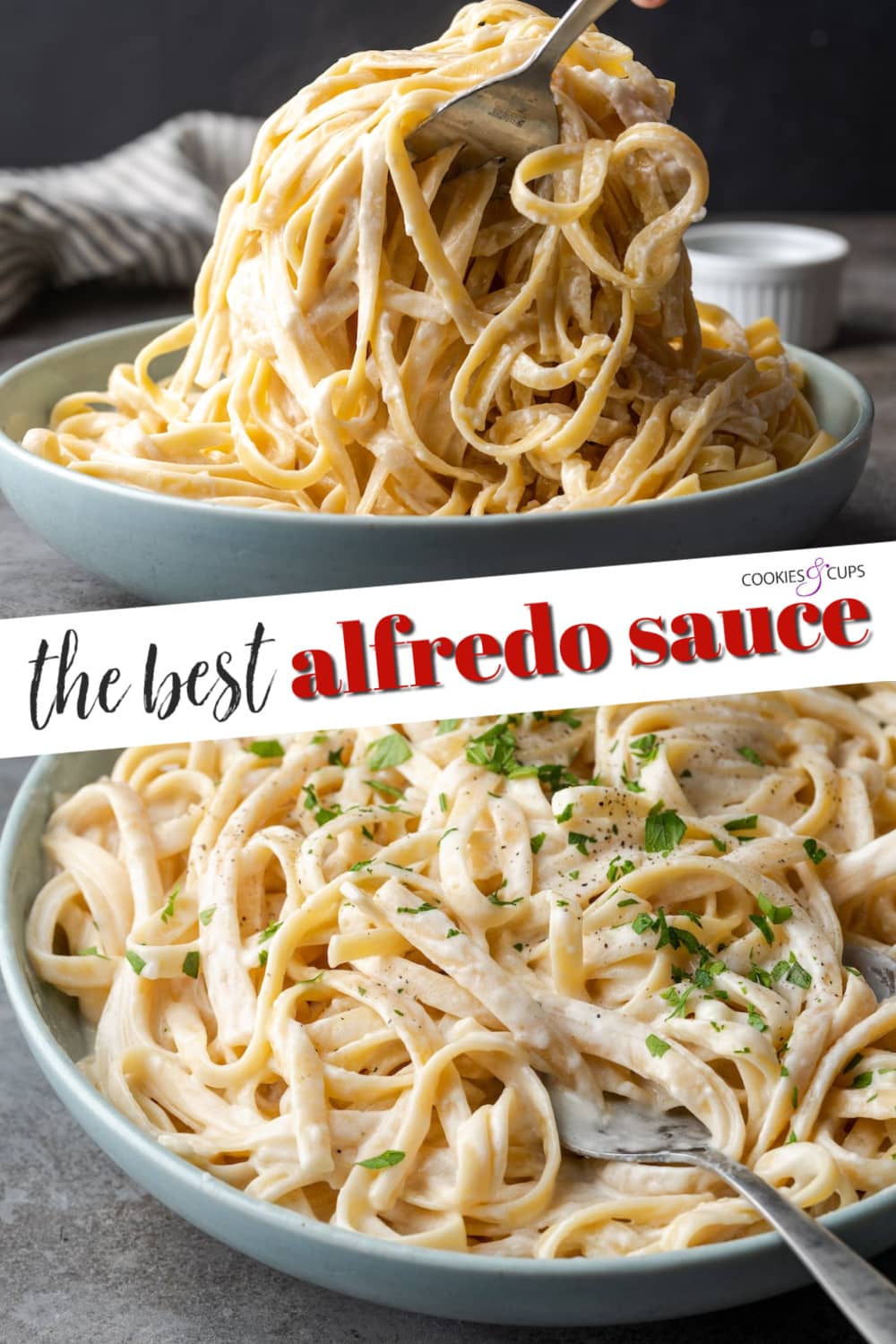 alfredo sauce pinterest image