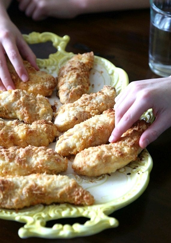 Ultimate Chicken Tenders! SUper easy recipe using Bisquick!