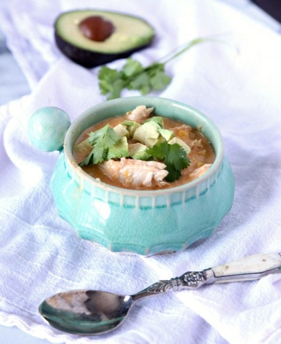 Creamy Chipotle Chicken Corn Chowder