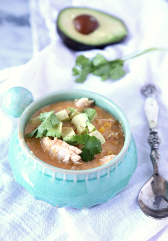 Creamy Chipotle Chicken Corn Chowder