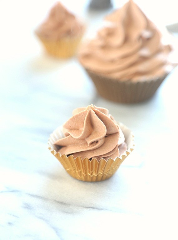 Whipped Nutella Frosting...one of the best things I have ever eaten!!