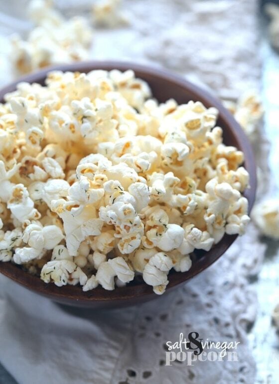 Salt and Vinegar Popcorn A Simple Movie Night Popcorn Snack Recipe