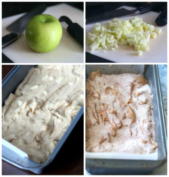 How to Make Snickerdoodle Apple Bread