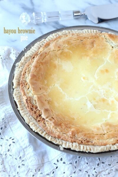 bayou brownie pie