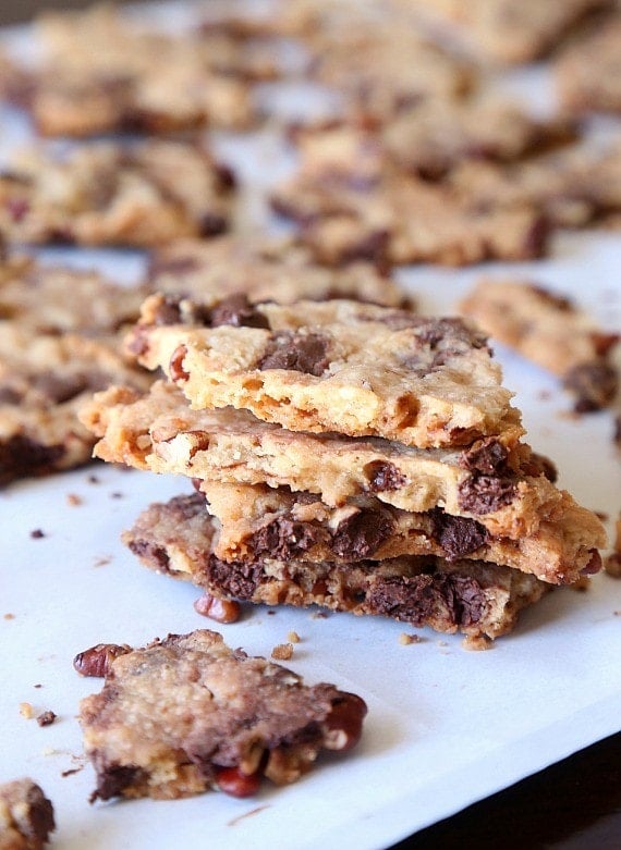 Image of Chocolate Chip Cookie Brittle