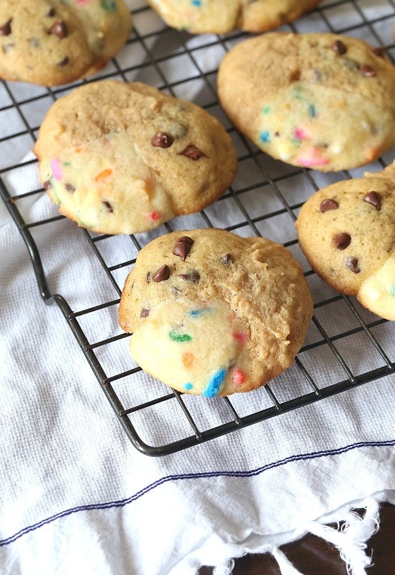 This is My Favorite Cookies Cookie is so fun...it's my 3 favorite cookies all smushed together to make one yummy, chewy cookie! 