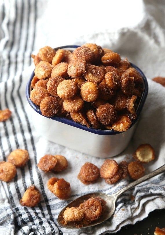 Cinnamon Sugar Snack Mix - Crazy for Crust