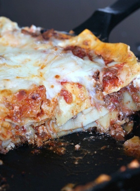 Easy Skillet Lasagna Recipe