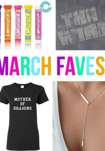March faves collage