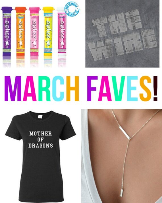 March faves collage