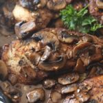 This Skillet Balsamic Garlic CHicken is an easy and incredibly flavorful dish! We love this!