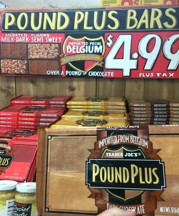 Trader Joes Pound Plus Chocolate Bars from Belgium 1-Pack (Variety