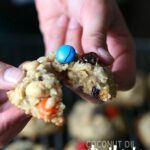 Coconut Oil Trail Mix Cookies...a thick delicious cookie that is crispy on the outside and soft on the inside packed with your favorite Trail Mix!