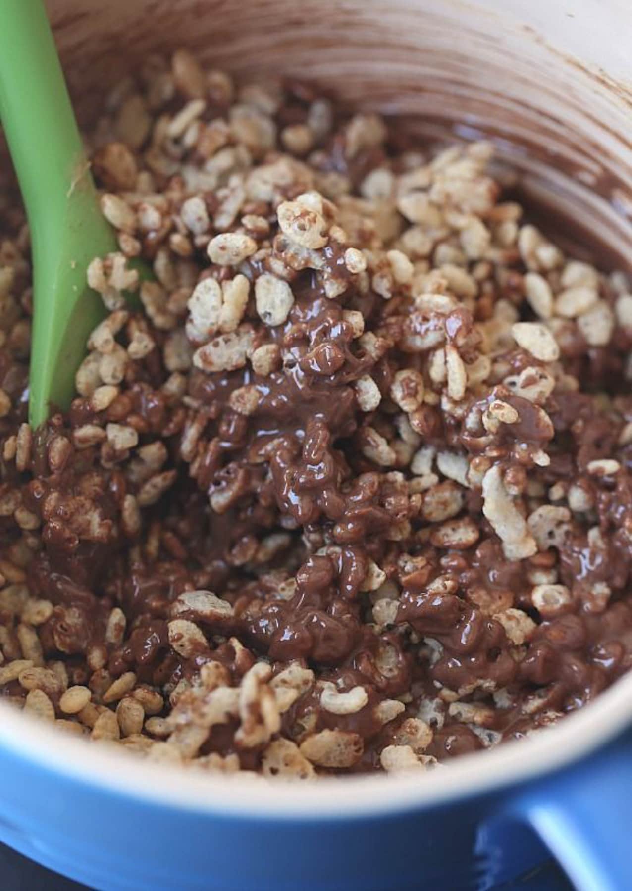 Chocolate Rice Krispie treats