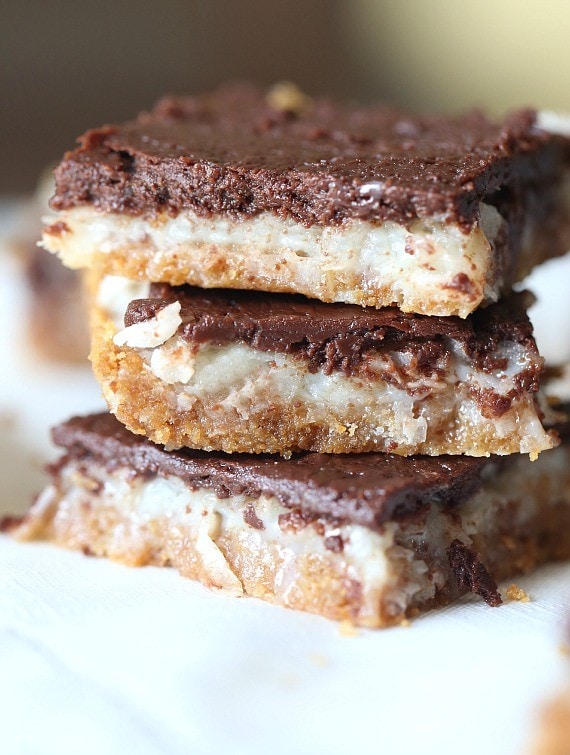 These Coconut Layer Bars are so sweet, rich and simple to make!