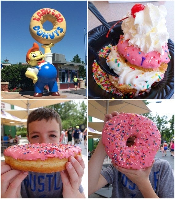 The Big Pink from Lard Lad Doughnuts in UNiversal Studios