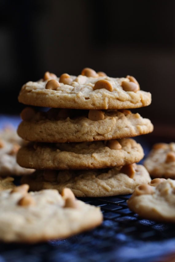 The Best Peanut Butter Cookies ever! This soft peanut butter cookie recipe is my favorite.