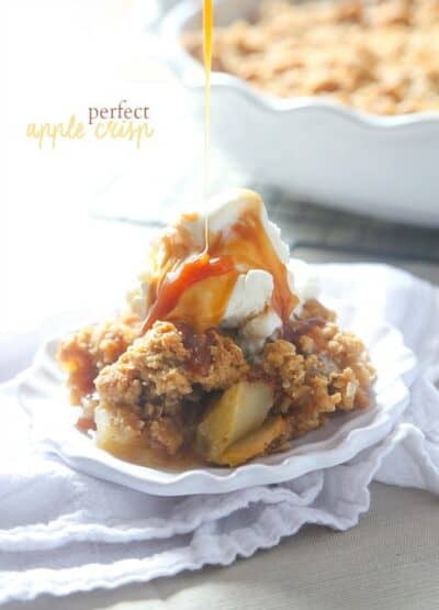 perfect apple crisp