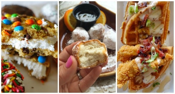 Cookies, Donuts, Beignets, and Chicken and Waffles
