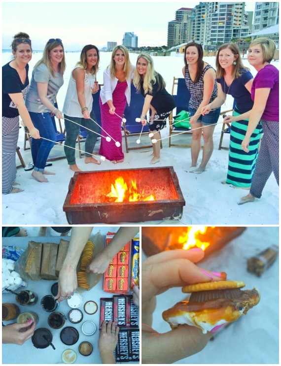 Smores Beach Party at Sandestin Golf and Beach Resort