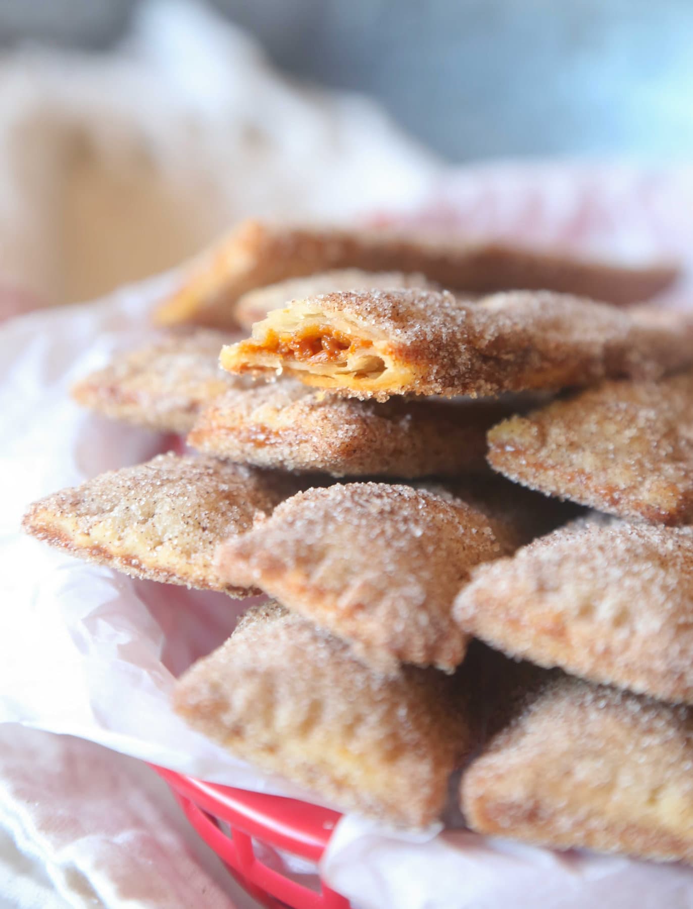 Apple Cinnamon Crescent Rolls with Dulce de Leche