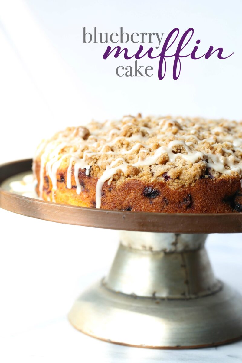 blueberry muffin cake