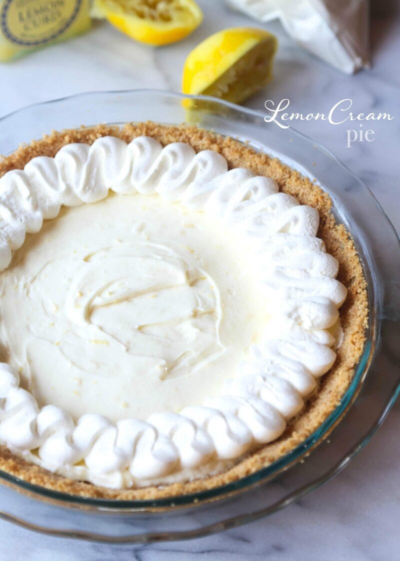 lemon cream pie