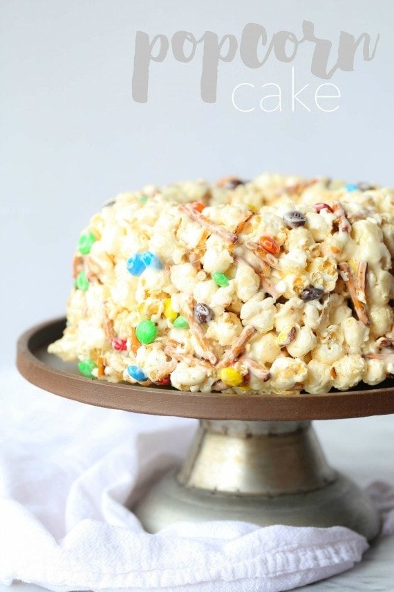 Popcorn Cake is the New Movie Night Treat Your Entire Family Will Love |  The Kitchn