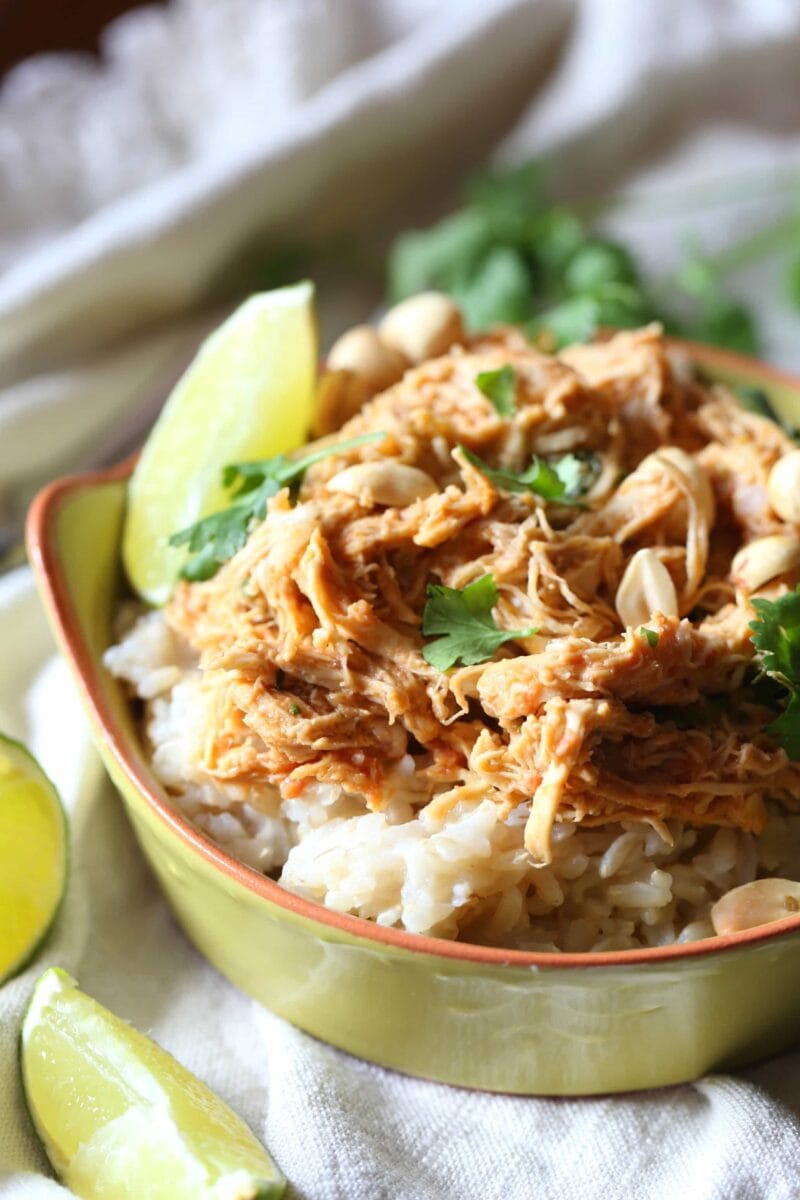 slow cooker thai-style chicken