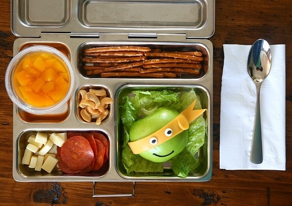 Teenage Mutant Ninja Turtle Lunch Box idea