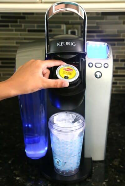 find your tea moments with lipton k-cups
