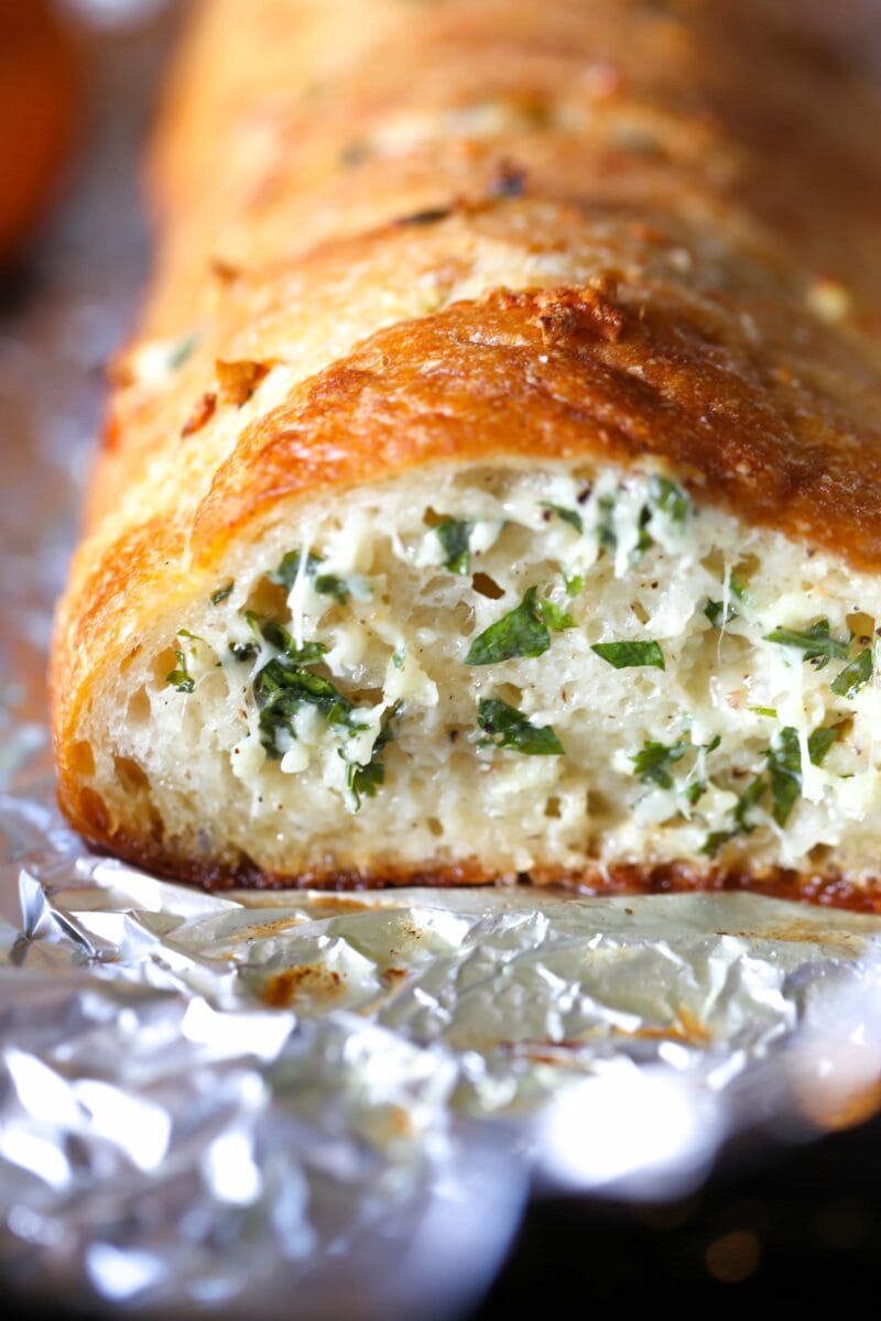 epic stuffed garlic bread