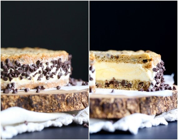 A Chipwich CAKE! The classic ice cream man treat turned into a dessert to feed a crowd!