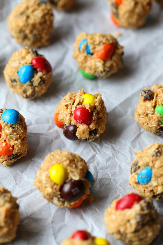 M&m's Granola Truffles - Cookies And Cups