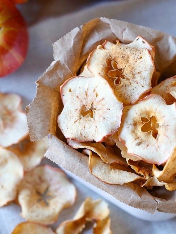 Crunchy Apple Chips! So simple to make!