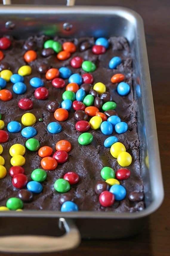 Chocolate Peanut Butter Gooey Butter Cake. Rich and delicious...and SO easy!