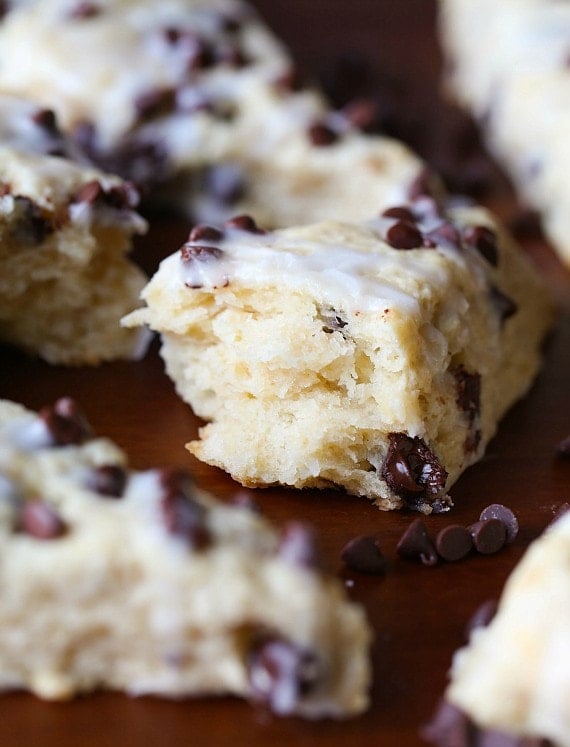 Super tender cream cheese scones!